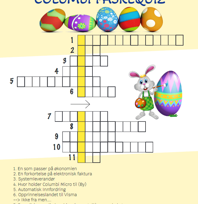 Columbi PåskeQuiz!